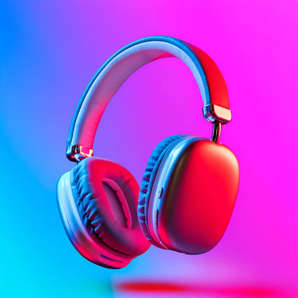 Fotografía de músicos en sesión de estudio